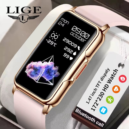 For Android IOS Smart Bracelet Women Smartwatch Men Heart Rate Blood Oxygen Waterproof Sport Smart Band Watch for Ladies +Gift