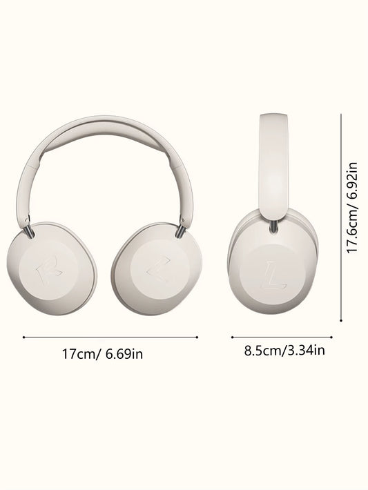 Over-Ear Bluetooth Headphones, High-Quality Wireless Calls, Long-Life Sports, Gaming and Music Listening Bluetooth Headphones
