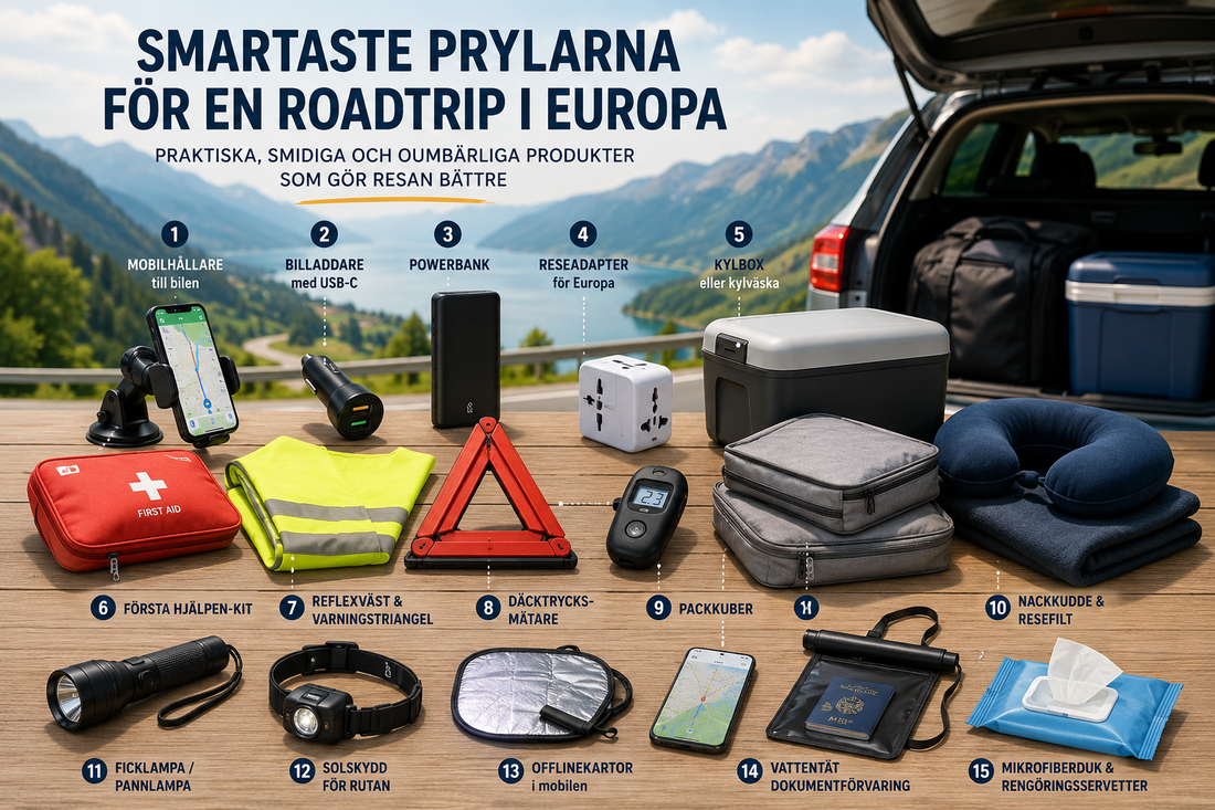 Smartest gadgets for a road trip in Europe