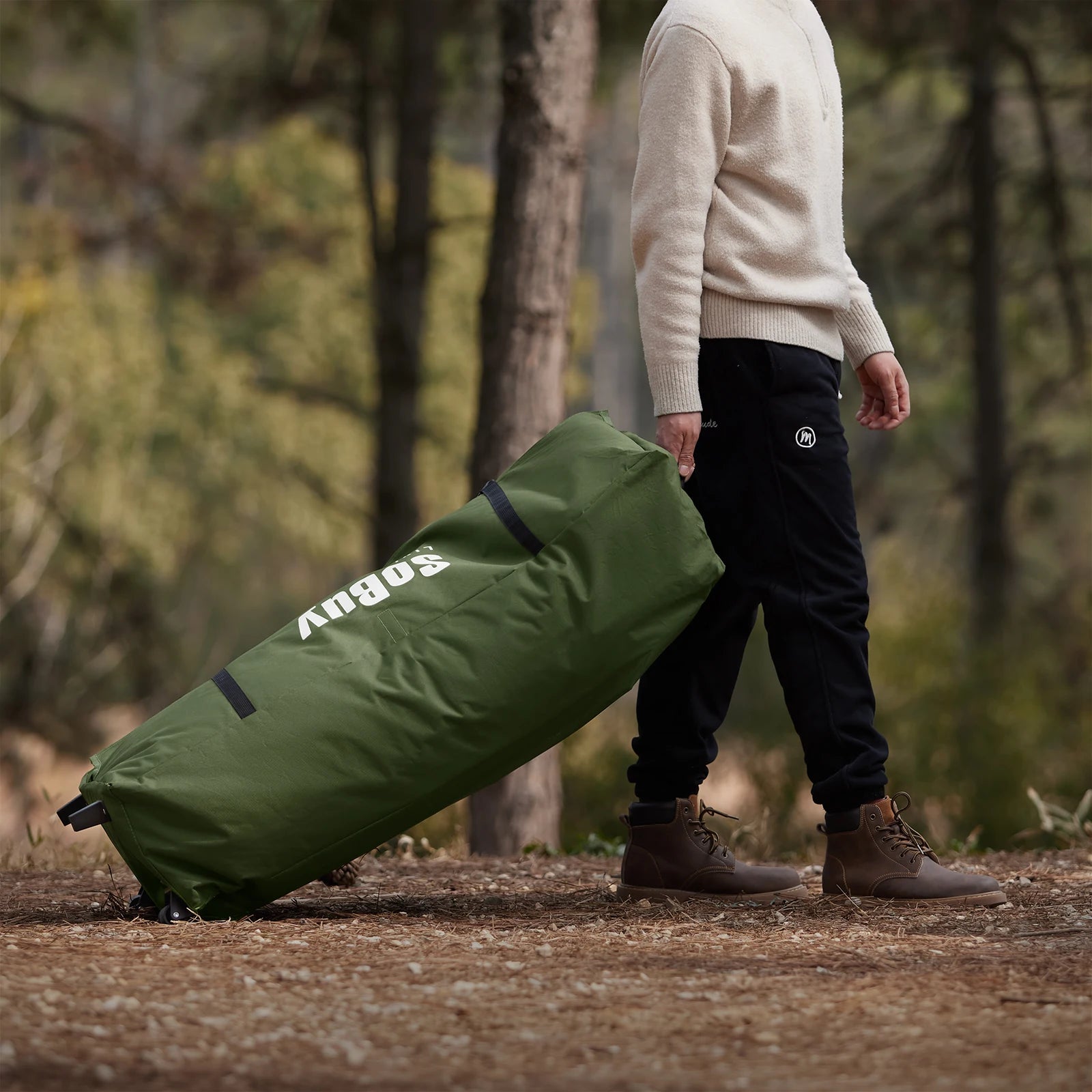 OGS32-L 4In1 Tent with Camping Bed Sleeping Bag Air Mattress and Accessories Camping Tent 2 People Camp Bed