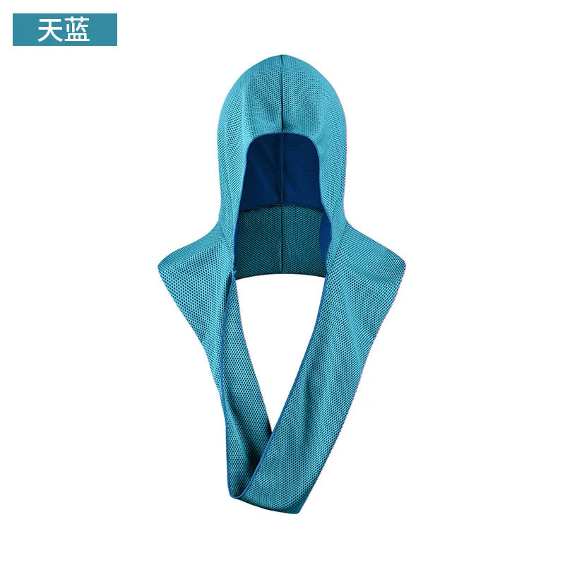 Cold Sports Towel Head Wearl Outdoor Fitness Sunscreen Quick Drying Cooling Breathable Swimming Boys Men Women Girls Beach Y9