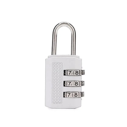 3 Dial Digit Password Lock Combination Suitcase Luggage Metal Code Password Locks Padlock Travel Safe Anti-Theft Cijfersloten