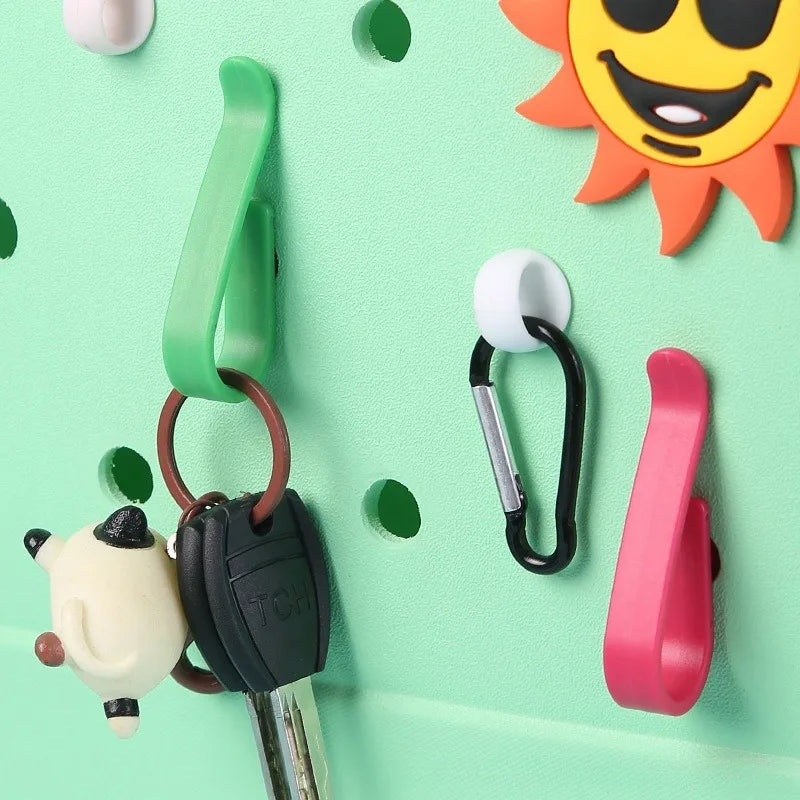 Beach Bag Silicone Phone Holder Eva Storage Basket Inserts Hook Set Small Key Chain Clip Storage Accessories Beach Bag Organizer