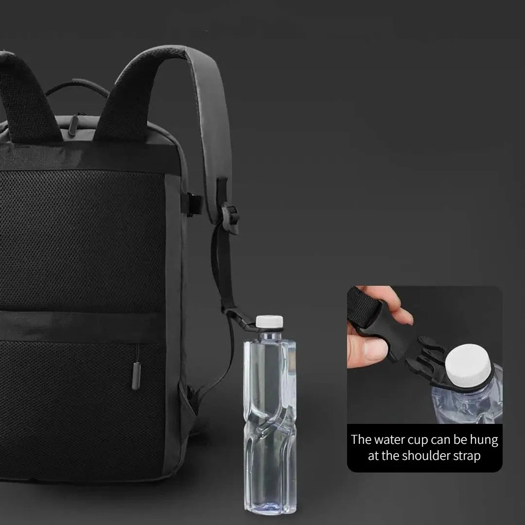 TANJIEZHE 30L Man Travel Backpacks Duffel Backpack Travel Luggage Travel Bag Laptop Bag USB Waterproof Backpacks