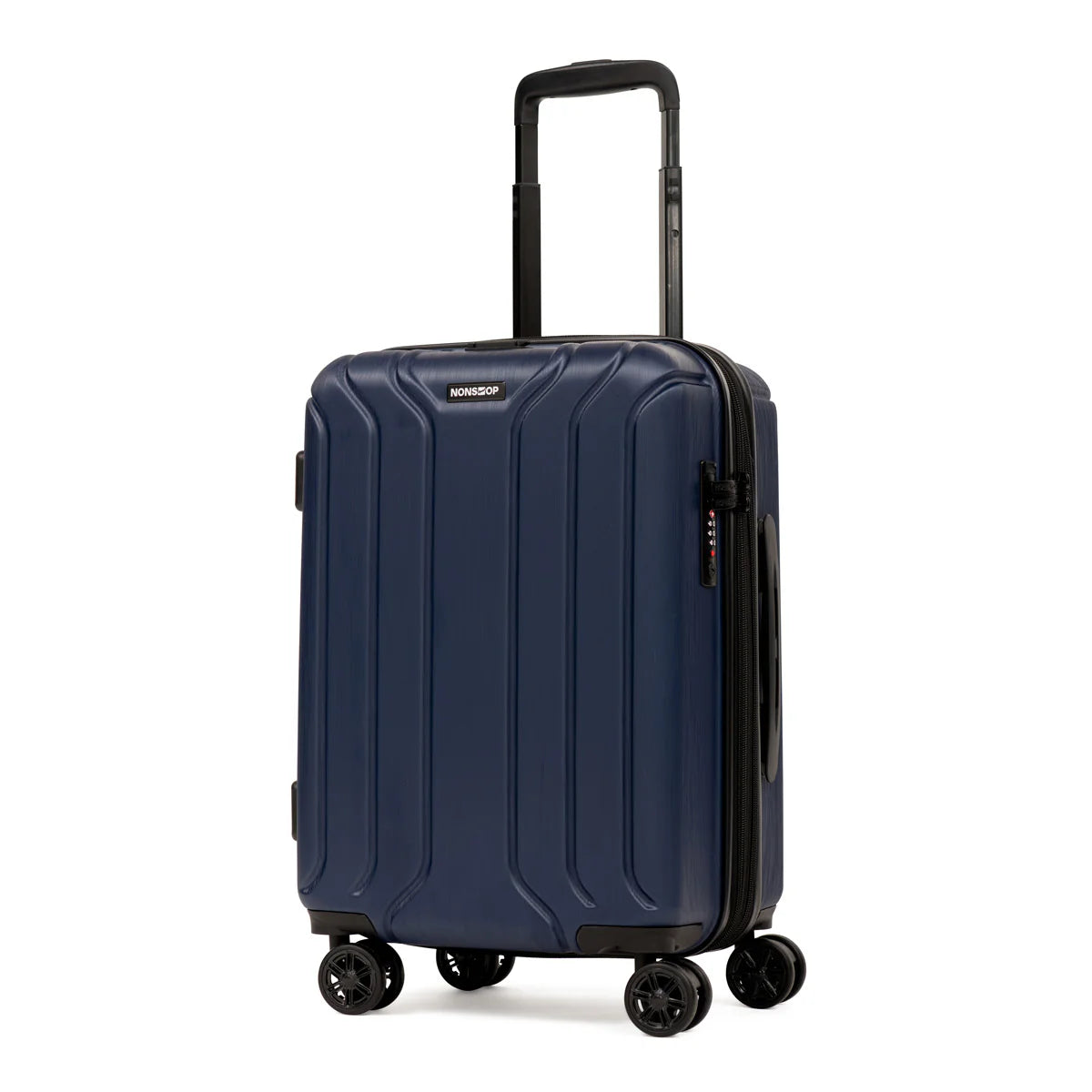 New York 3-Piece Expandable Spinner Luggage Set and 3-Piece Packing Cube Set