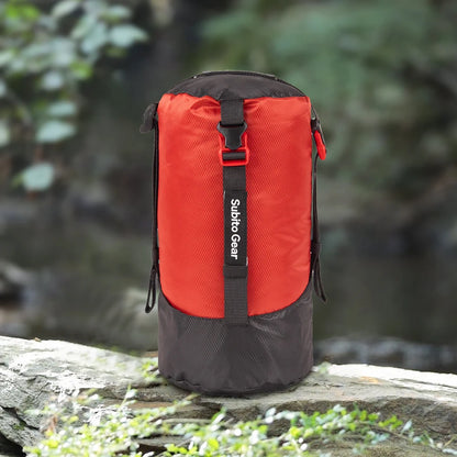 Outdoor Sleeping Bag Stuff Sack Waterproof Camping Sleeping Bag Compression Pack Large Capacity Space Saving for Camping Hiking