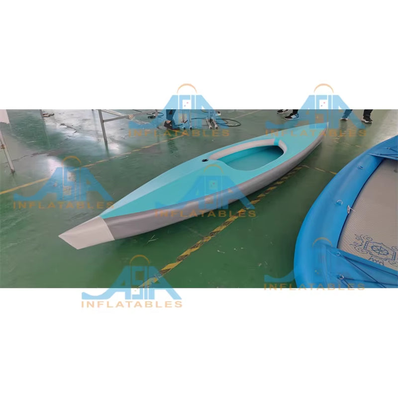 New Arrival Water Sports Inflatable Kayak Inflatable Drop Stitch Kayak V Shape Inflatable Raft Kayak