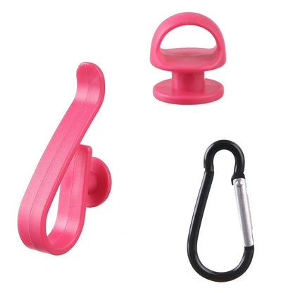 Beach Bag Silicone Phone Holder Eva Storage Basket Inserts Hook Set Small Key Chain Clip Storage Accessories Beach Bag Organizer