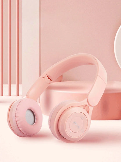 Head-Mounted Bluetooth Headphones, Hifi Sound Quality, Seamless Game Delay, Foldable Portable Bluetooth Headphones