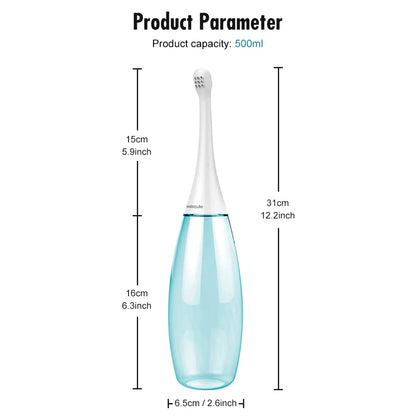 450Ml Sprayer Personal Cleaner Hand Held Seat 500Ml Toilet Bidet Tackle Hygiene Washing Travel EVA Portable Bottle
