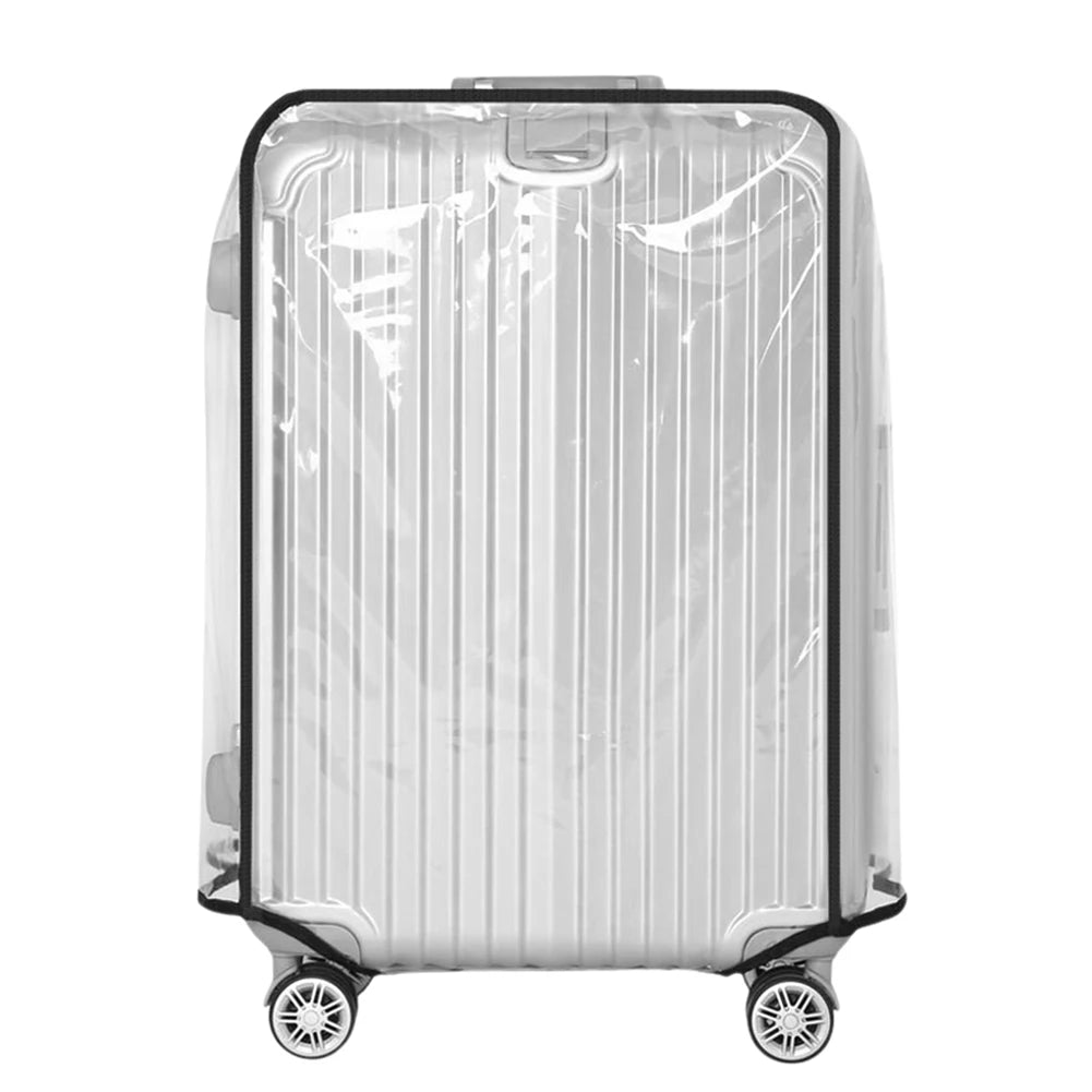 18-30Inch Clear Suitcase Cover Protector PVC Protective Suitcase Cover Wear-Resistant Outer Cover Transpare for Wheeled Suitcase