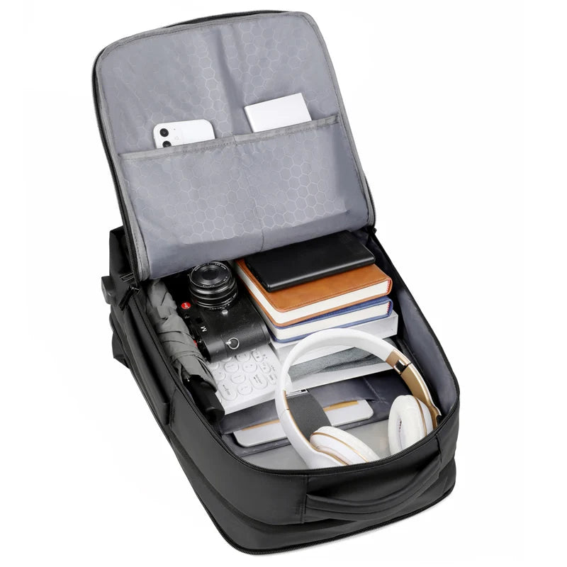 Men Travel Backpack Expand Oxford Big Capacity USB Charge Business Male Backpacks Computer Men Backpacks