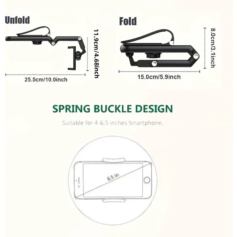 Universal Phone Holder 360° Rotating Sun Visor Multifunctional Phone Holder for Car Multifunctional Sun Visor Cell Phone Holder