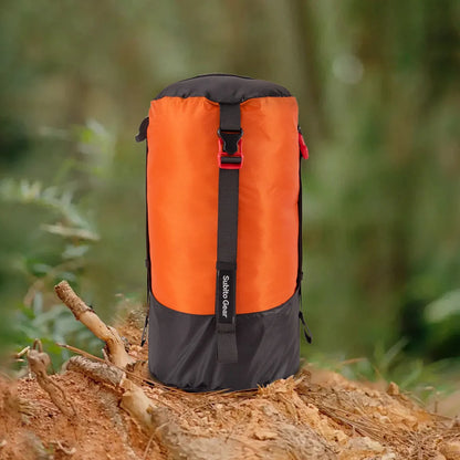 Outdoor Sleeping Bag Stuff Sack Waterproof Camping Sleeping Bag Compression Pack Large Capacity Space Saving for Camping Hiking