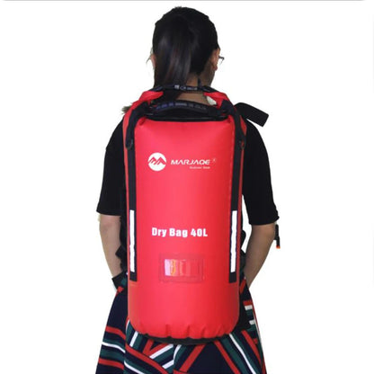 MARJAQE 40L Swimming Waterproof Bag Professional Outdoor Camping Dry Bag Buoy Mochila Trekking Storage Water Proof Backpack 2020
