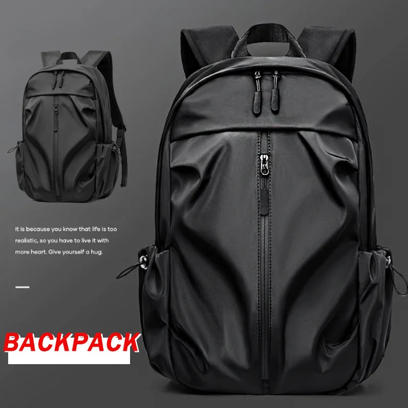 Mens Backpack Waterproof Notebook Backpacks Travel Vacuum Compression Laptop Backpacks High Quality Storage Business Bag New In