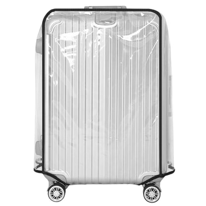 18-30Inch Clear Suitcase Cover Protector PVC Protective Suitcase Cover Wear-Resistant Outer Cover Transpare for Wheeled Suitcase