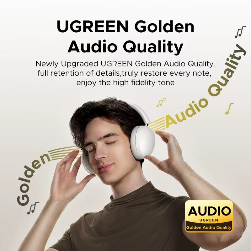 Wireless Bluetooth Headphones, 80H Playtime, Hifi Stereo over Ear Headphones with Microphone, Bluetooth 5.4 Earphones