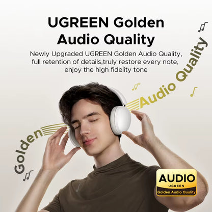 Wireless Bluetooth Headphones, 80H Playtime, Hifi Stereo over Ear Headphones with Microphone, Bluetooth 5.4 Earphones