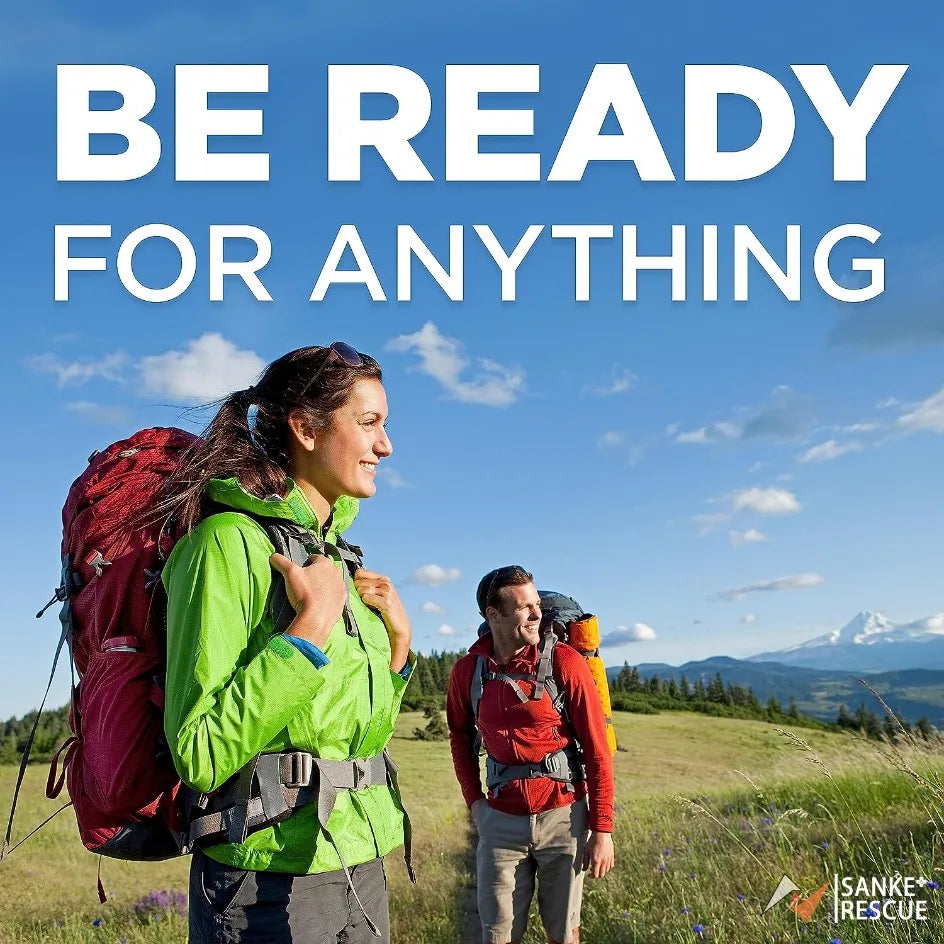 Multi-Purpose Small/Large First Aid Kit: Portable First Aid Kit for Outdoor Hunting, Hiking, Camping, Including Emergency Suppli