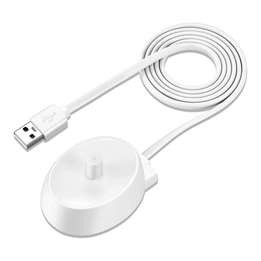USB Charger Base Fit for Oral B Electric Toothbrush Safe Reliable Portable Waterproof Inductive Charging Base for Travel