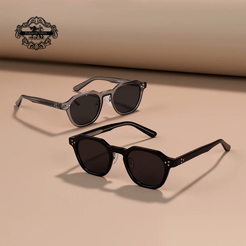 High-Quality Rivet Classic Sunglasses Men Women Brand Design Eye Sun Glasses Men Fashion Sunglasses UV400 Travel Driving