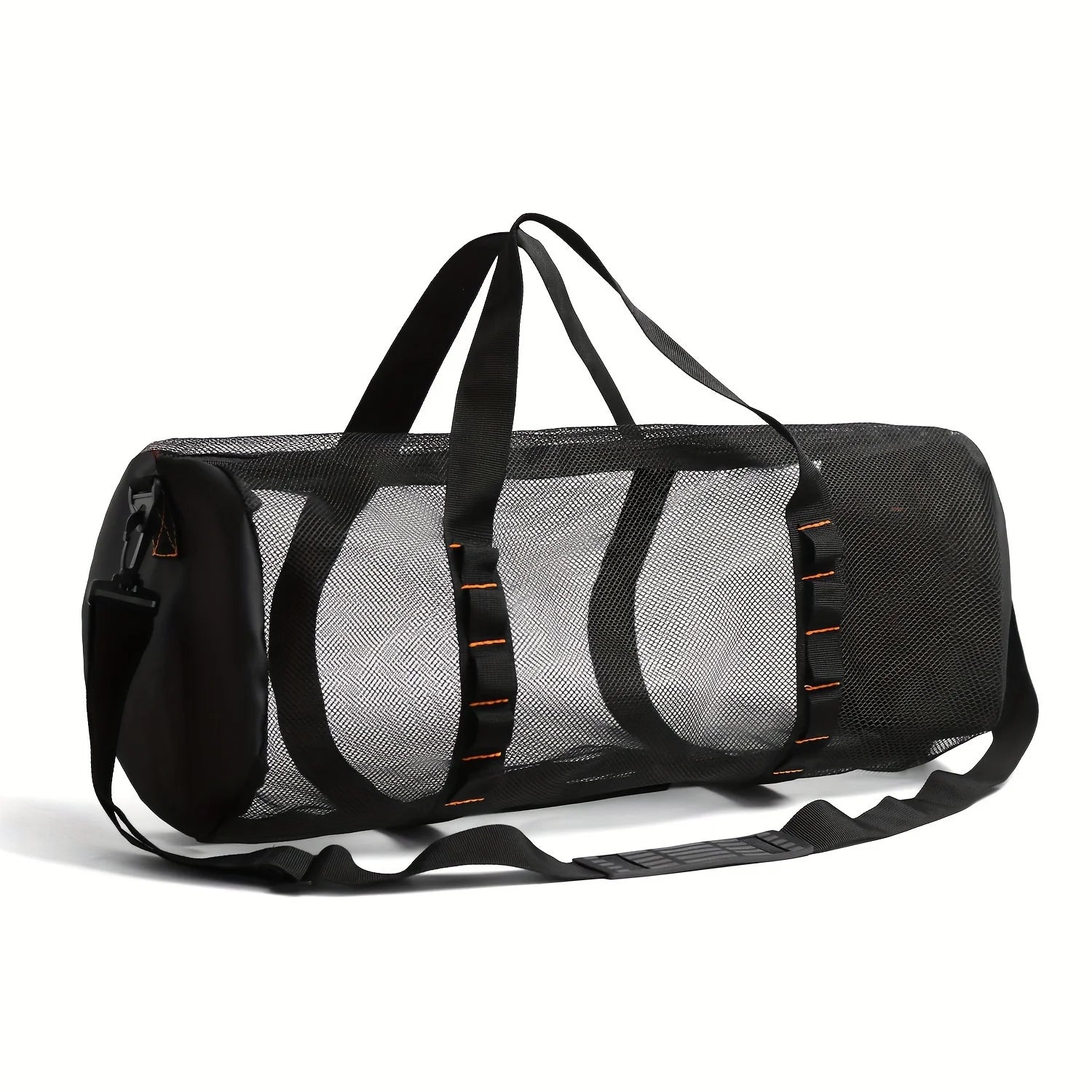 Large Capacity Mesh Duffel Bag, Breathable Swimming Gym Bag,Beach Mesh Dive Bag, Perfect for Beach and Water Sports