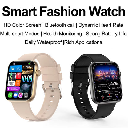 2025 New Smartwatch Men Android IOS Phone 1.9"HD Screen Bluetooth Call Heart Rate Monitoring Sports Waterproof Smart Watch Women