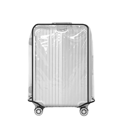 18-30Inch Clear Suitcase Cover Protector PVC Protective Suitcase Cover Wear-Resistant Outer Cover Transpare for Wheeled Suitcase