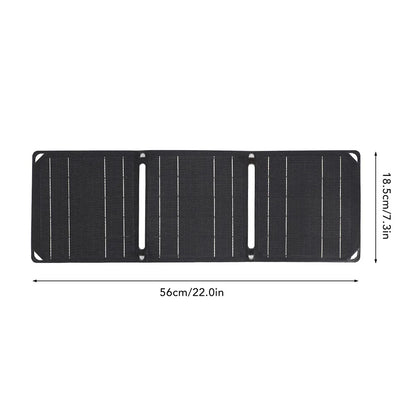 Outdoor Powerful Portable Solar Panel 5V 30W 40W Battery Phone Charger PD 20W QC 3.0 5V 9V 12V for USB a C Power Bank