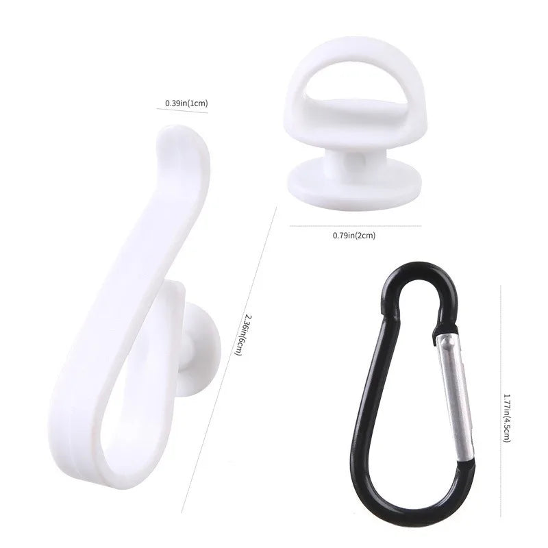 Beach Bag Silicone Phone Holder Eva Storage Basket Inserts Hook Set Small Key Chain Clip Storage Accessories Beach Bag Organizer