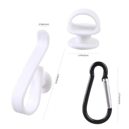 Beach Bag Silicone Phone Holder Eva Storage Basket Inserts Hook Set Small Key Chain Clip Storage Accessories Beach Bag Organizer
