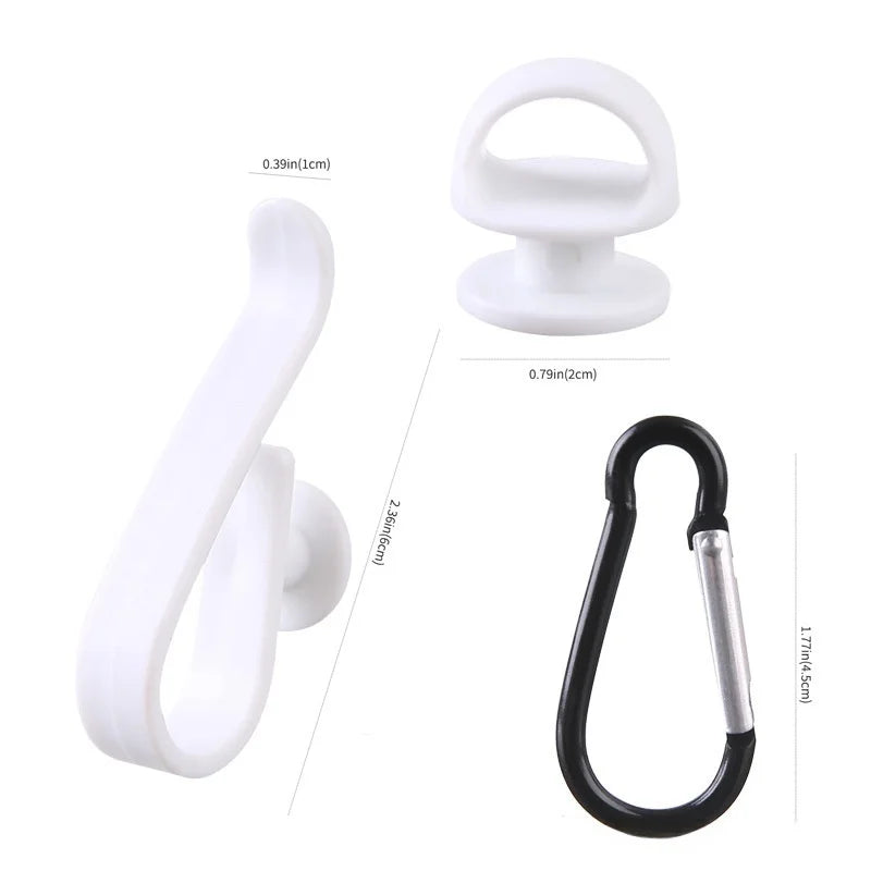 Beach Bag Silicone Phone Holder Eva Storage Basket Inserts Hook Set Small Key Chain Clip Storage Accessories Beach Bag Organizer
