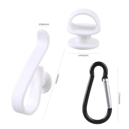 Beach Bag Silicone Phone Holder Eva Storage Basket Inserts Hook Set Small Key Chain Clip Storage Accessories Beach Bag Organizer