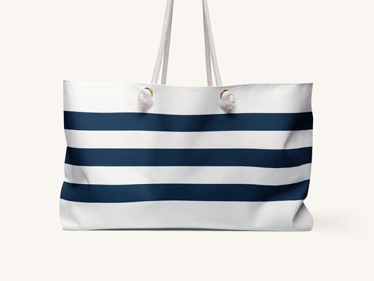 Breton Stripe Beach Bag