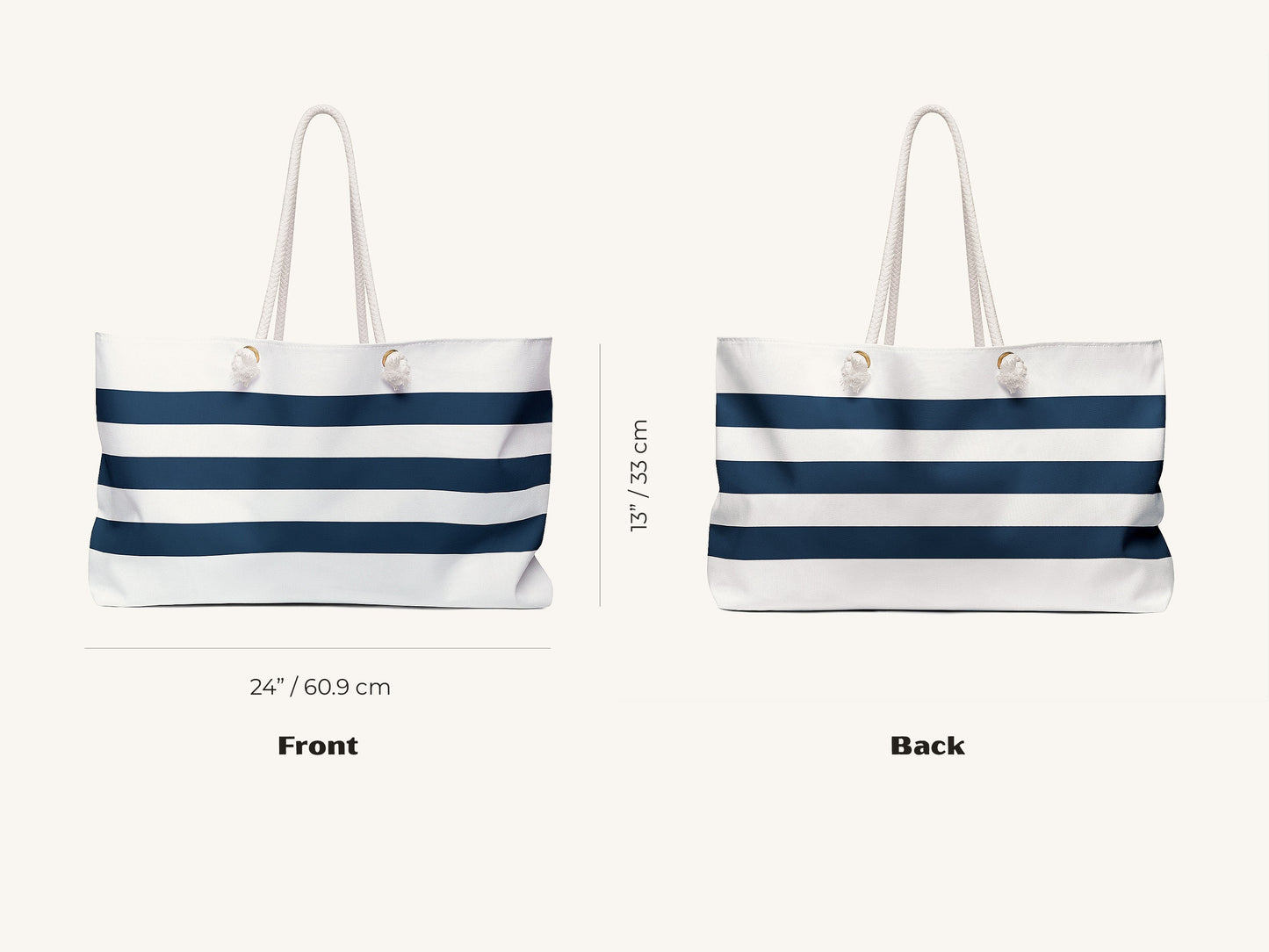 Breton Stripe Beach Bag