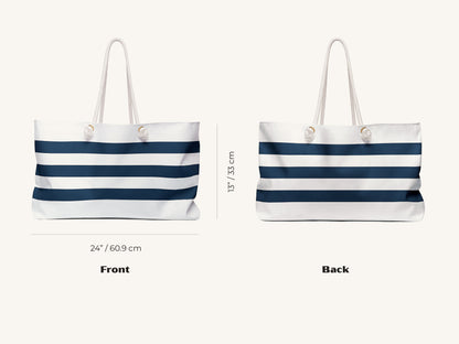 Breton Stripe Beach Bag