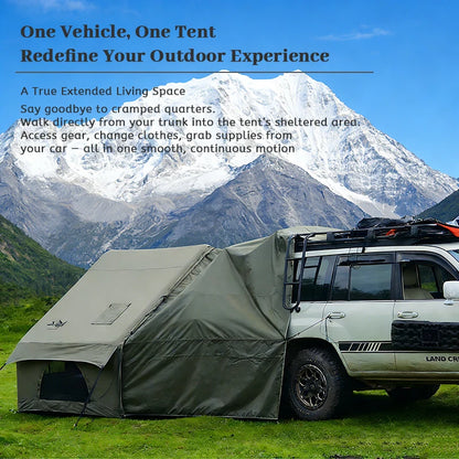 Inflatable Camping Tent 4-8 People with Windows Portable Water-Resistant Camping Tent Four Season Tents