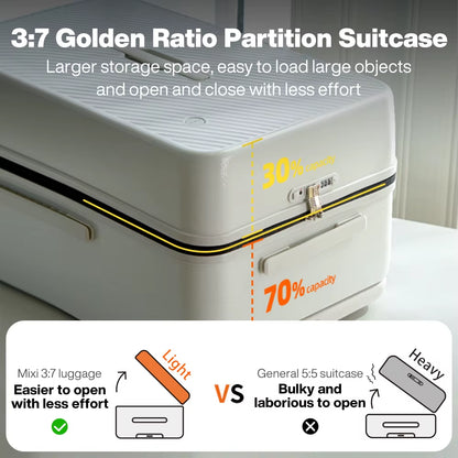 Large-Capacity Suitcase Trolley Case 26Inch Checked in Hardside Rolling Wheels Luggage Wide Handle Travel Suitcases M9276DH