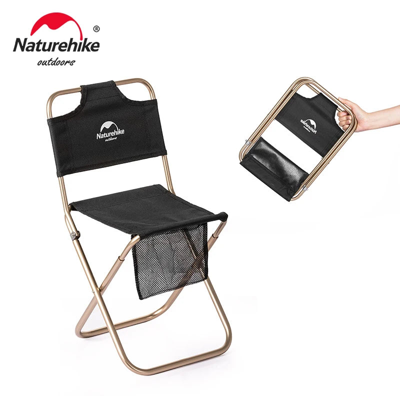 Beach Chair Ultralight Portable Camping Chairs Folding with Mesh Bag Relax Chair Outdoor Picnic Hiking Fishing Chair