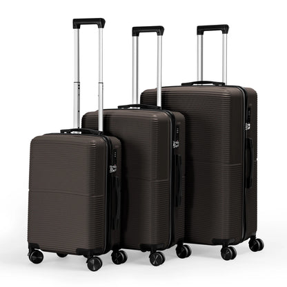 TSA Lock 3Pcs Luggage Set ABS Hardshell Travel Suitcase Luggage Bag with Silent Spinner Wheel 28 Inch Large Suitcase