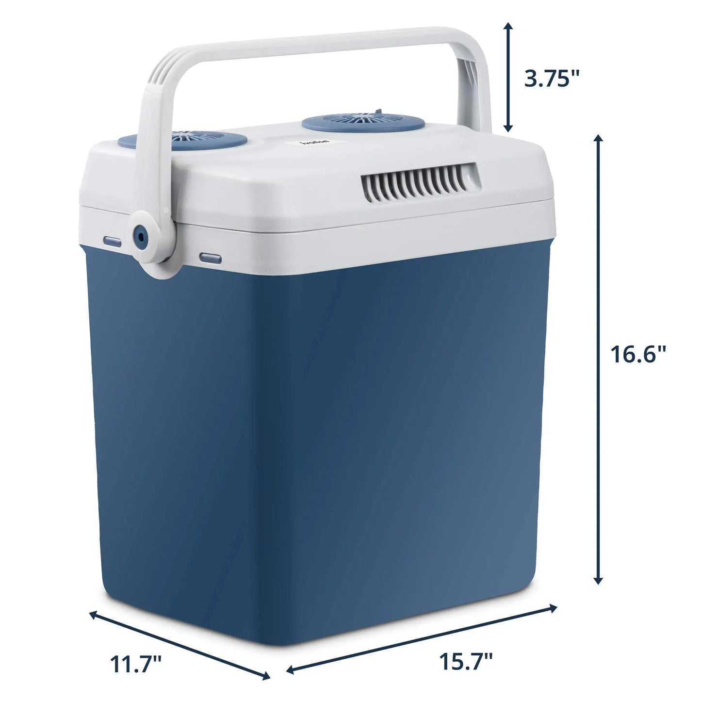 Electric Cooler & Warmer, 25 L Portable Thermoelectric 12 Volt Cooler with Handle