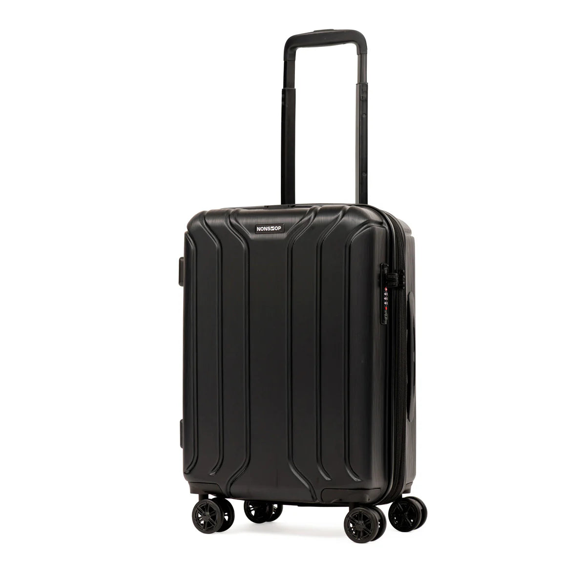 New York 3-Piece Expandable Spinner Luggage Set and 3-Piece Packing Cube Set