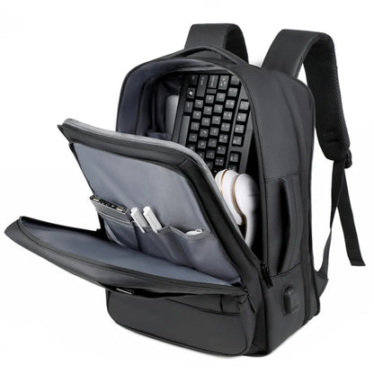 Men Travel Backpack Expand Oxford Big Capacity USB Charge Business Male Backpacks Computer Men Backpacks