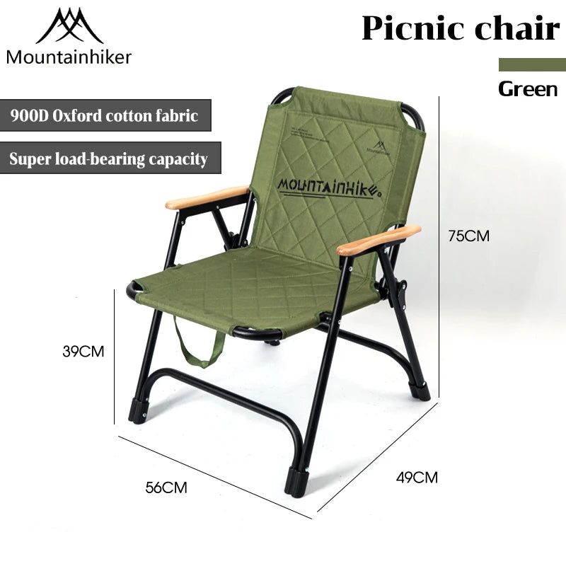 Ergonomic Seating, Reinforced Support, Foldable Seats, Perfect for Picnic Enthusiasts, Camping Chairs, Collapsible Chairs, Beach