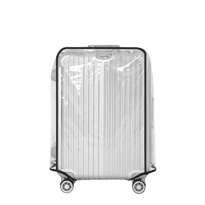 18-30Inch Clear Suitcase Cover Protector PVC Protective Suitcase Cover Wear-Resistant Outer Cover Transpare for Wheeled Suitcase