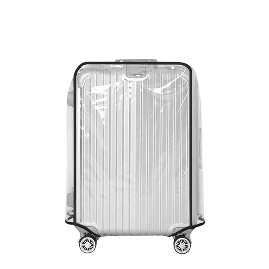 18-30Inch Clear Suitcase Cover Protector PVC Protective Suitcase Cover Wear-Resistant Outer Cover Transpare for Wheeled Suitcase