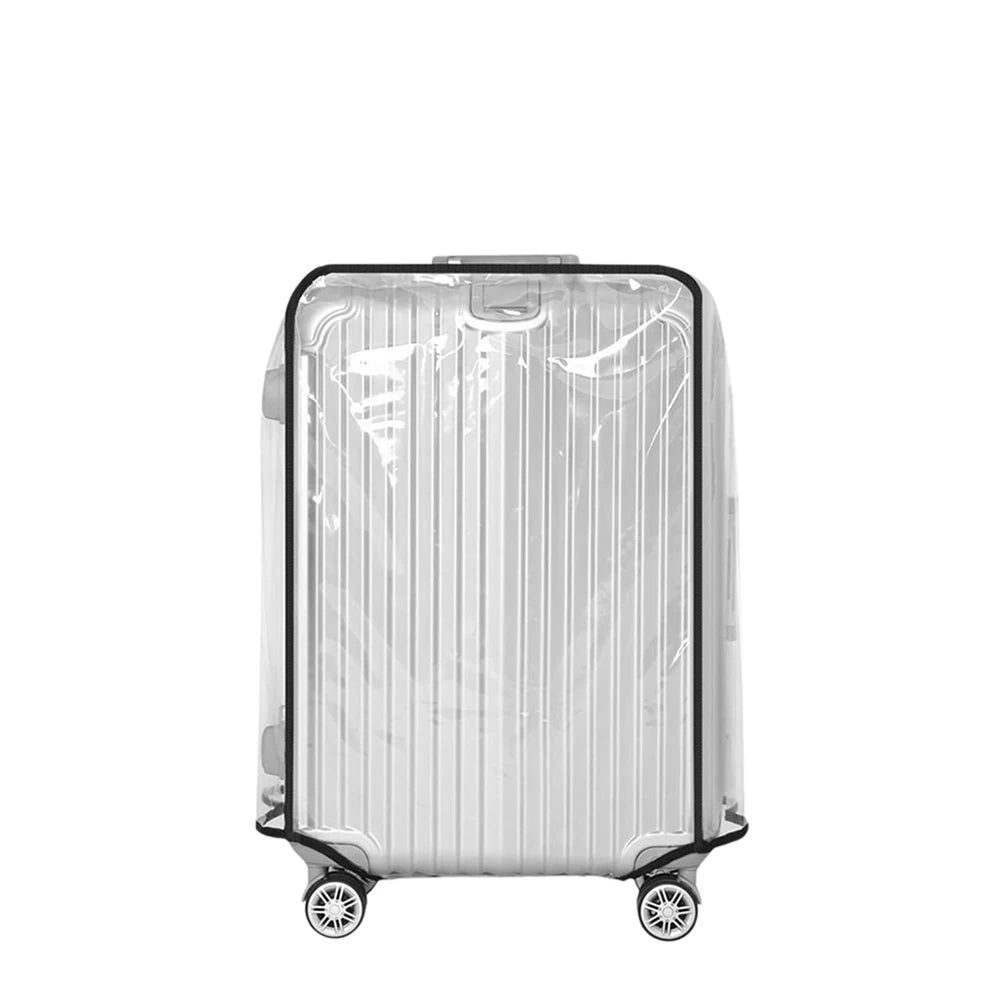 18-30Inch Clear Suitcase Cover Protector PVC Protective Suitcase Cover Wear-Resistant Outer Cover Transpare for Wheeled Suitcase