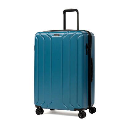 New York 3-Piece Expandable Spinner Luggage Set and 3-Piece Packing Cube Set