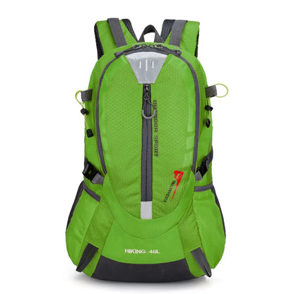 40L Climbing Waterproof Backpack Men Travel Designer Bag Pack Hiking Back Pack Unisex Outdoor Camping Backpacks Nylon Sport Bags